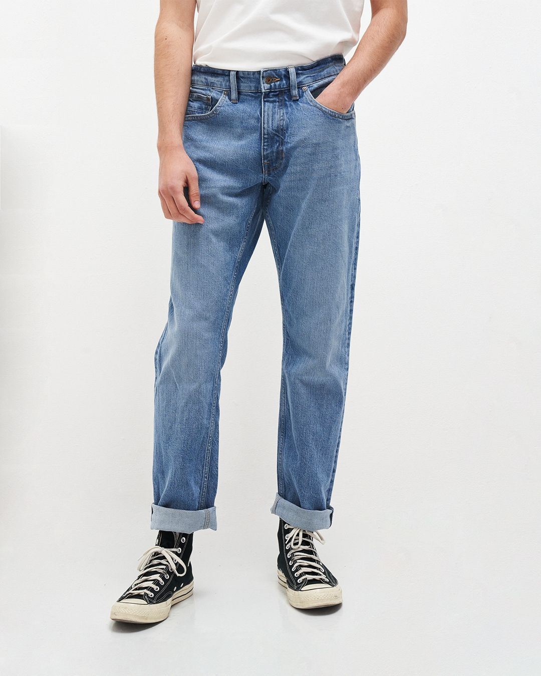 Scott classic horizon blauwe regular fit jeans