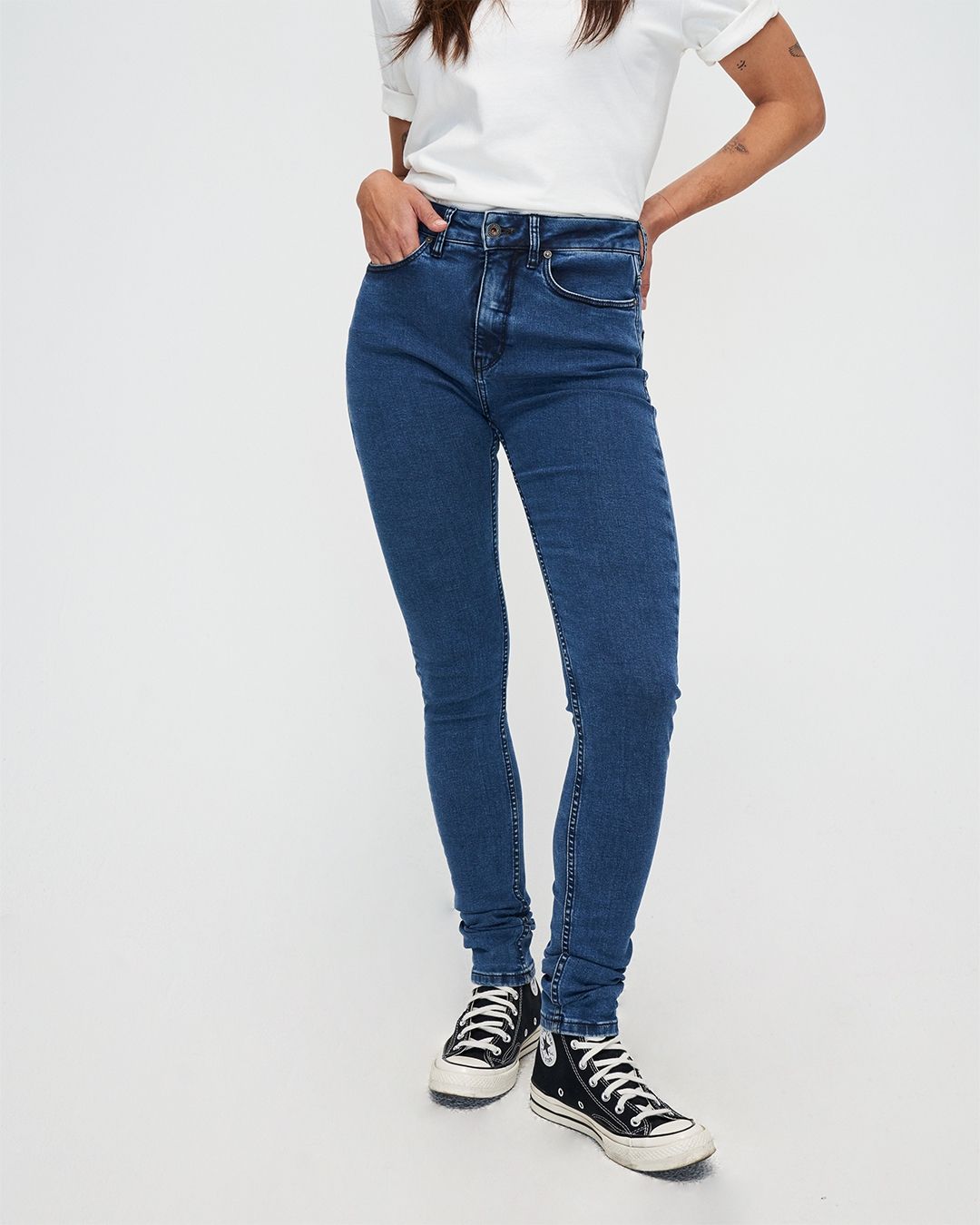 Lizzy High-Waist Super Skinny Jeans