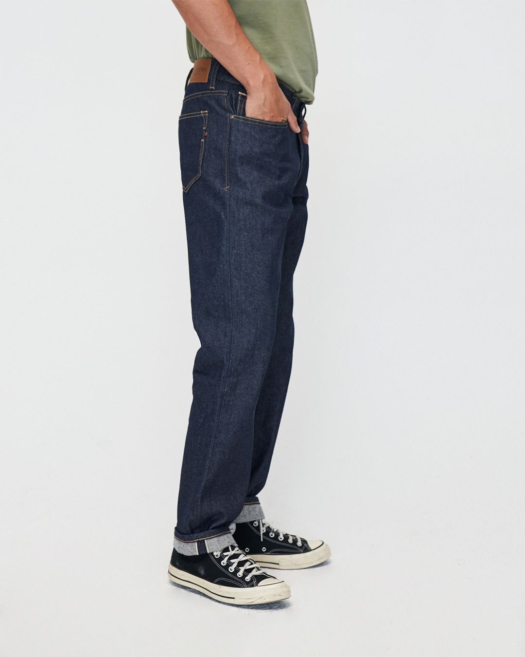 Scott regular fit jeans raw denim selvedge gerecycled