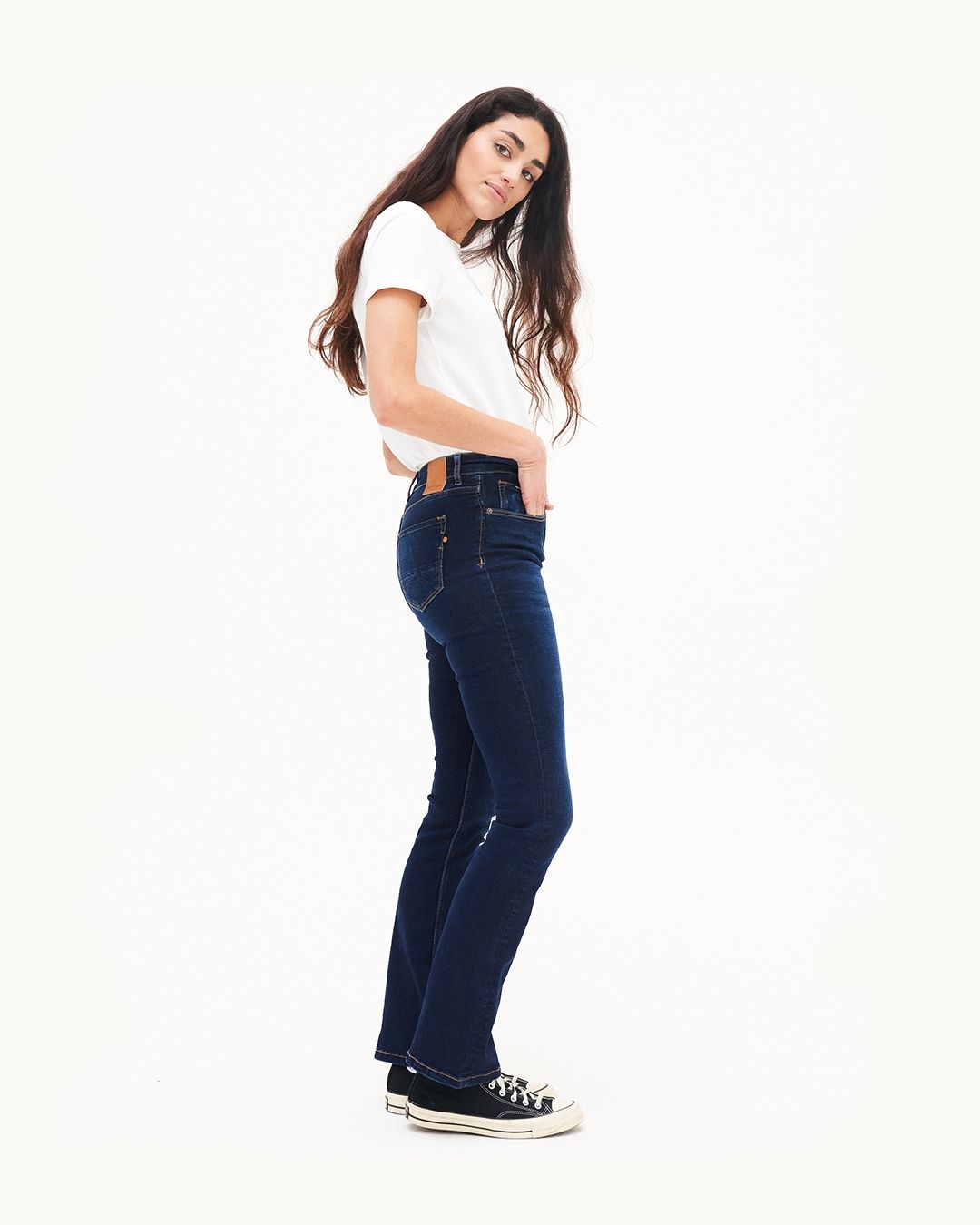 Amy Bootcut Herbal Blue