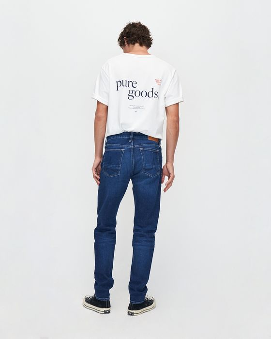 Jim tapered jeans faded indigo