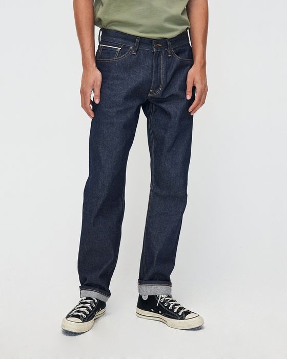 Scott regular fit jeans raw denim selvedge gerecycled