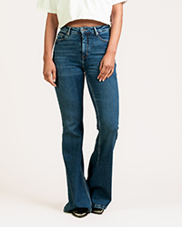 Flared jeans